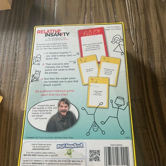 Relative Insanity Party Game - Picture 2 of 2